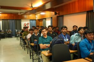 Students engaging during VSF - Vadodara Start-up Festival 6.0 entrepreneurship session