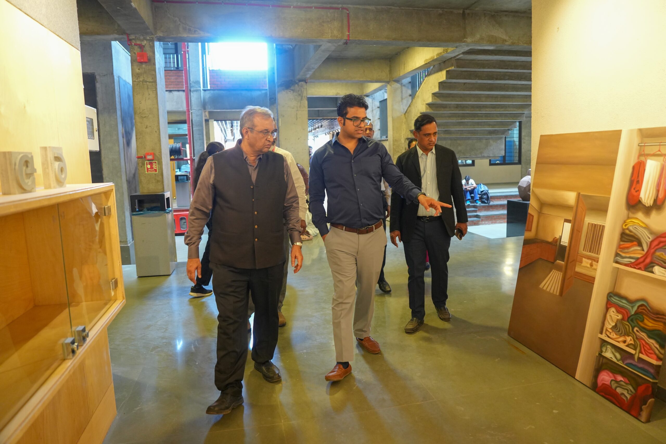 Entrepreneurs networking at Vadodara Startup Festival at Parul University