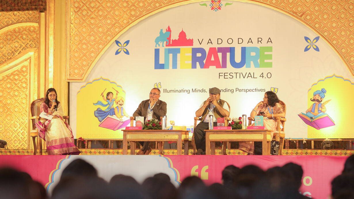 Language Is the Lens: How Geet Chaturvedi, Dr. K. Srilata, and Jaideep Mazumdar Made the Case for Regional Literature at VLF – Vadodara Literature Festival 4.0
